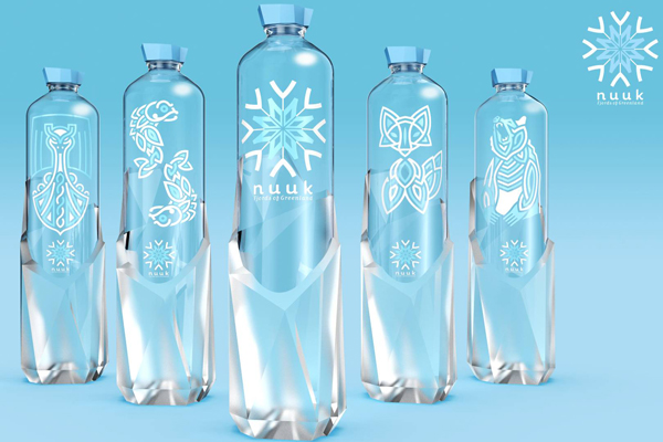 NUUK - новый бренд бутылок для воды из рециклированного ПЭТ