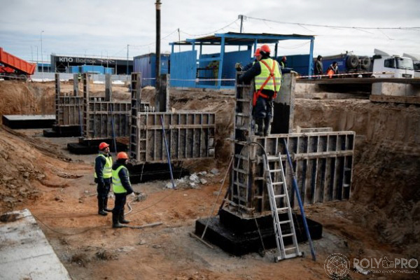 Первый кубометр бетона залит в фундамент крупнейшего в РФ завода по рециклингу пластика