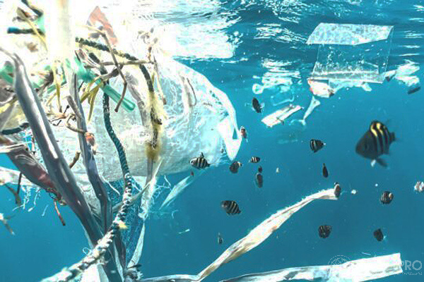 УФ-лучи разрушают пластик в океане