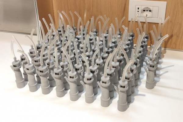 В Италии на 3D принтере напечатали клапаны для аппаратов ИВЛ
